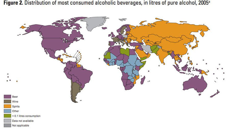 drink popularity by country 40 Maps That Will Help You Make Sense of the World