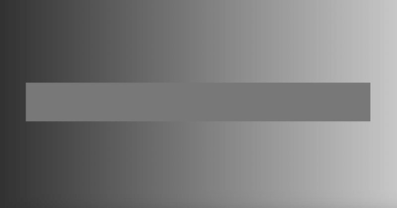 This Horizontal Bar is a Single Shade of Gray