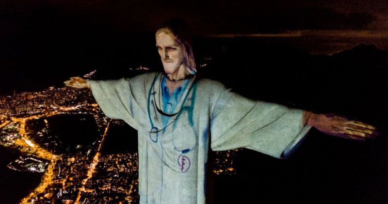 brazil thanks medical workers with powerful easter sunday tribute 6 Brazil Thanks Medical Workers with Powerful Easter Sunday Tribute