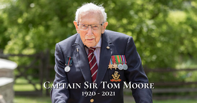 Captain Tom, the Pandemic Hero that Raised $50m for the NHS, Dies at 100