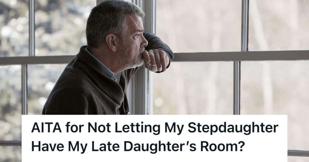 grieving man looking out the window looking sad