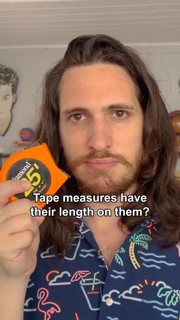 @sidneyraz using a tape measure
