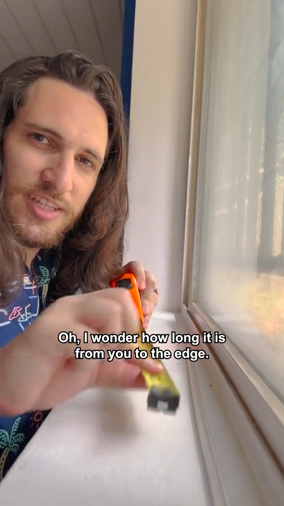 @sidneyraz using a tape measure