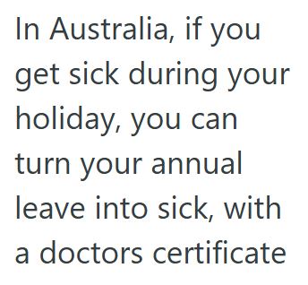 Comment 2 73 Her Boss Denied Most Of Her Vacation Request, So She Got A Doctors Note Saying She Couldnt Work For A Week