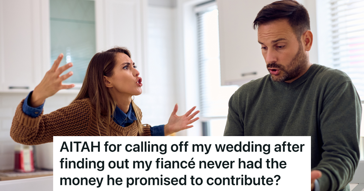 couple arguing in the kitchen